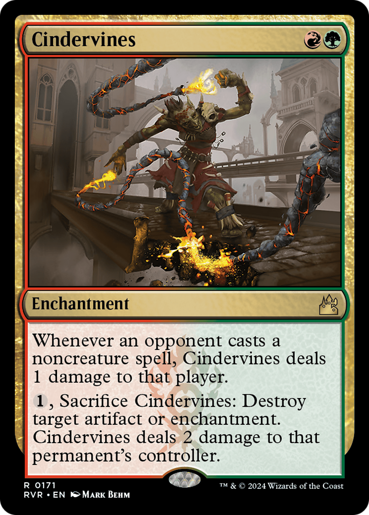 Cindervines [Ravnica Remastered] | Mega City Incorporated
