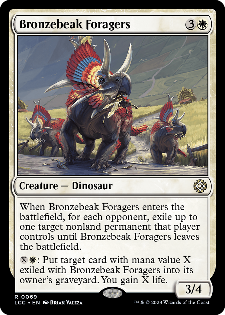 Bronzebeak Foragers [The Lost Caverns of Ixalan Commander] | Mega City Incorporated