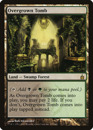 Overgrown Tomb [Ravnica: City of Guilds] | Mega City Incorporated