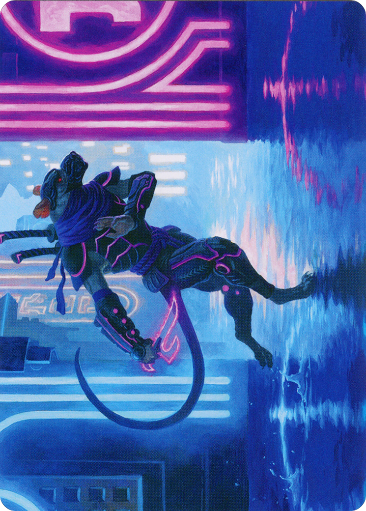Nezumi Informant Art Card [March of the Machine Art Series] | Mega City Incorporated