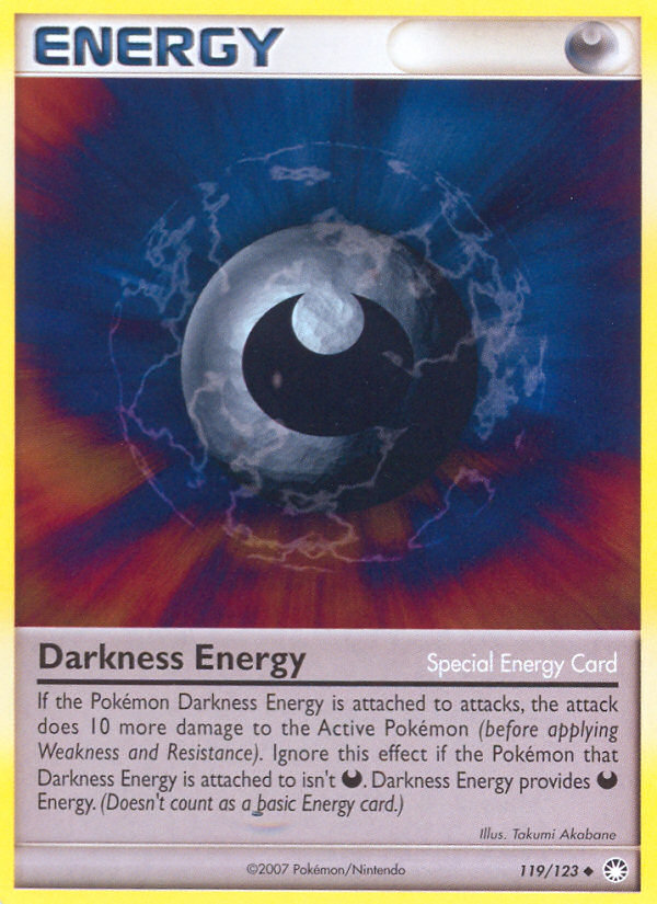 Darkness Energy (119/123) [Diamond & Pearl: Mysterious Treasures] | Mega City Incorporated