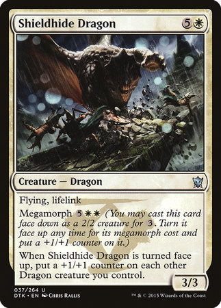 Shieldhide Dragon [Dragons of Tarkir] | Mega City Incorporated