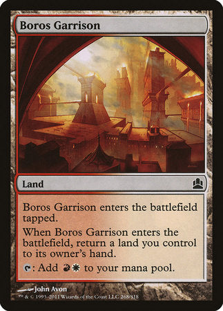 Boros Garrison [Commander 2011] | Mega City Incorporated