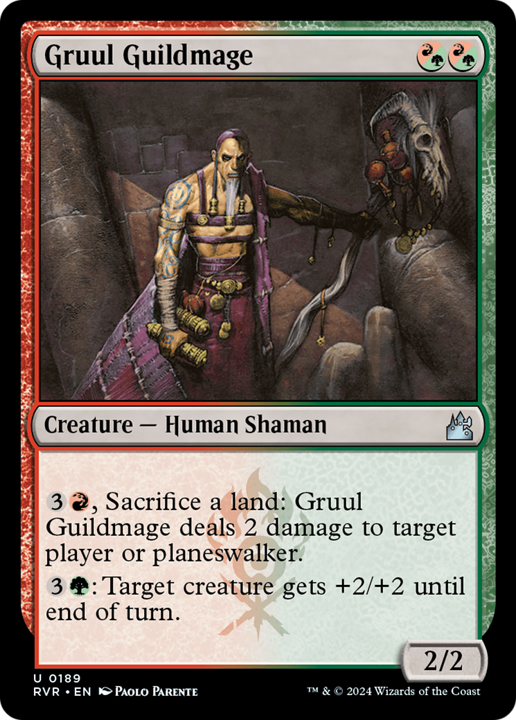 Gruul Guildmage [Ravnica Remastered] | Mega City Incorporated
