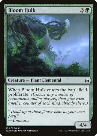 Bloom Hulk [War of the Spark] | Mega City Incorporated
