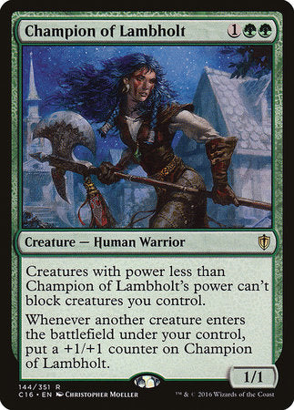 Champion of Lambholt [Commander 2016] | Mega City Incorporated