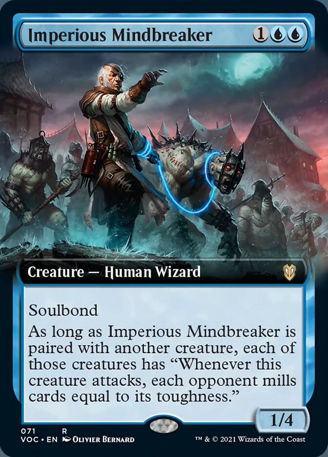 Imperious Mindbreaker (Extended) [Innistrad: Crimson Vow Commander] | Mega City Incorporated