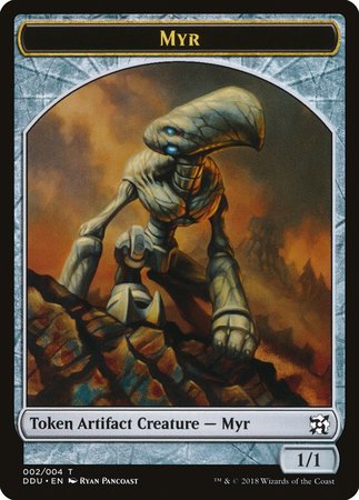 Myr Token [Duel Decks: Elves vs. Inventors Tokens] | Mega City Incorporated