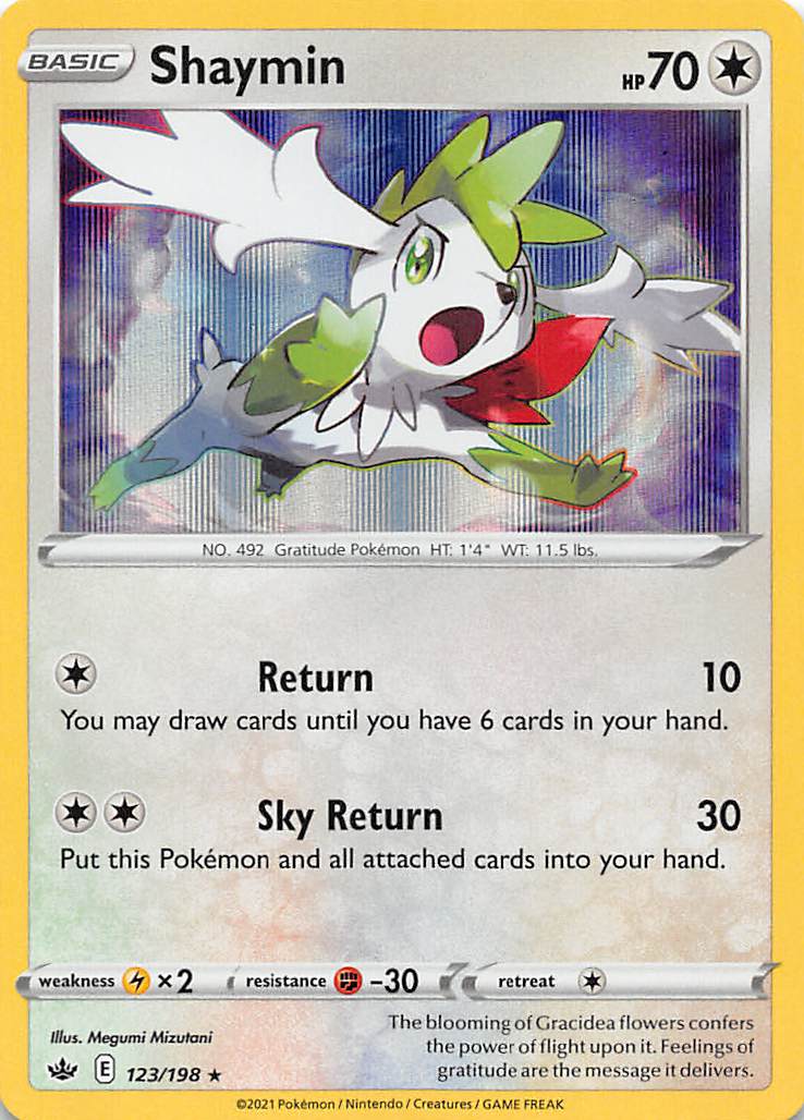 Shaymin (123/198) [Sword & Shield: Chilling Reign] | Mega City Incorporated