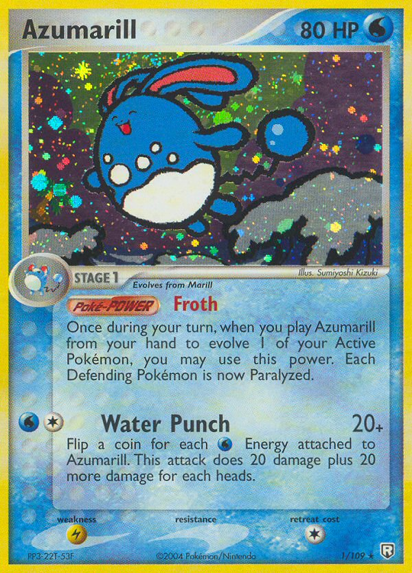 Azumarill (1/109) [EX: Team Rocket Returns] | Mega City Incorporated