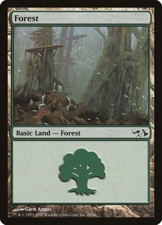 Forest (28) [Duel Decks: Elves vs. Goblins] | Mega City Incorporated