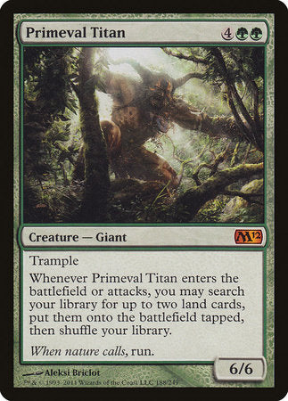 Primeval Titan [Magic 2012] | Mega City Incorporated