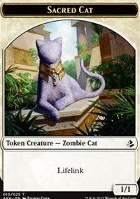 Sacred Cat // Insect Token [Amonkhet Tokens] | Mega City Incorporated