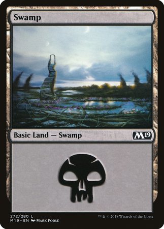 Swamp (272) [Core Set 2019] | Mega City Incorporated