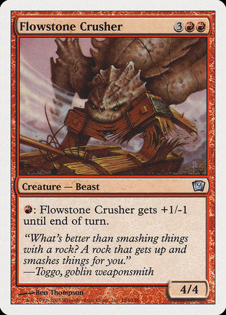 Flowstone Crusher [Ninth Edition] | Mega City Incorporated
