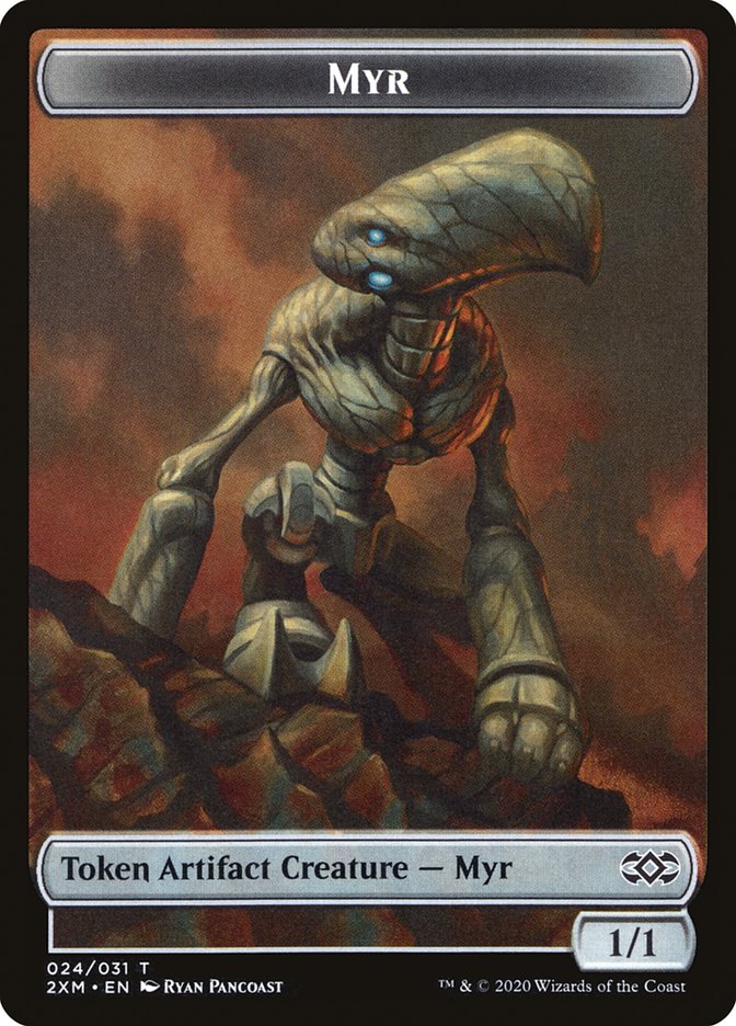 Myr (024/031) [Double Masters Tokens] | Mega City Incorporated