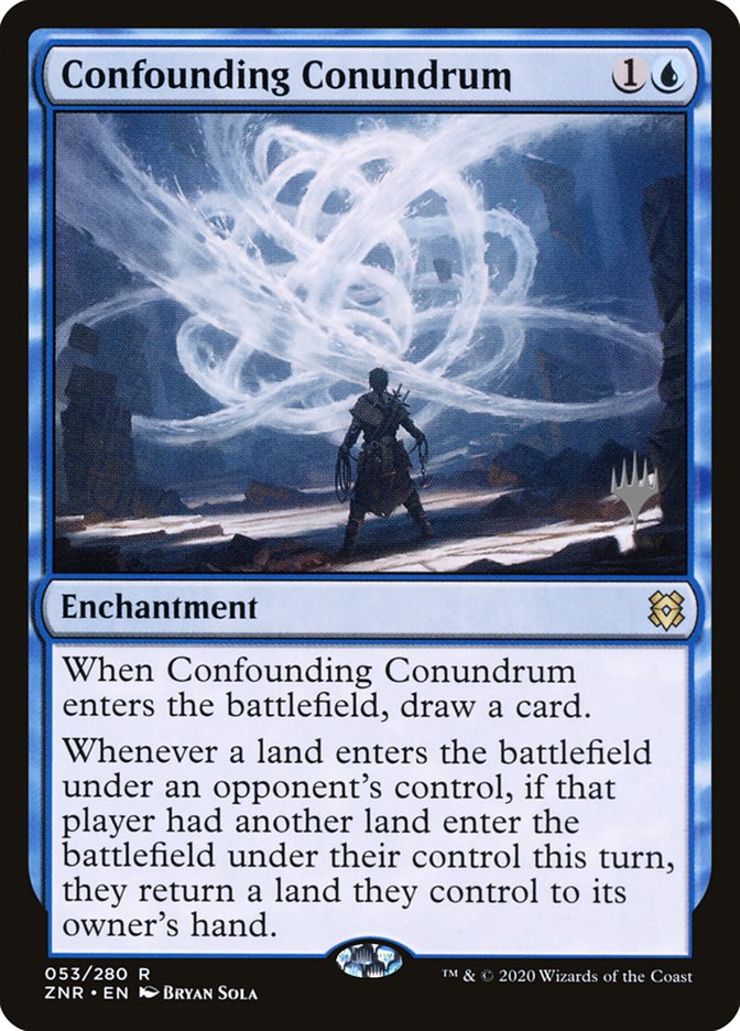 Confounding Conundrum (Promo Pack) [Zendikar Rising Promos] | Mega City Incorporated