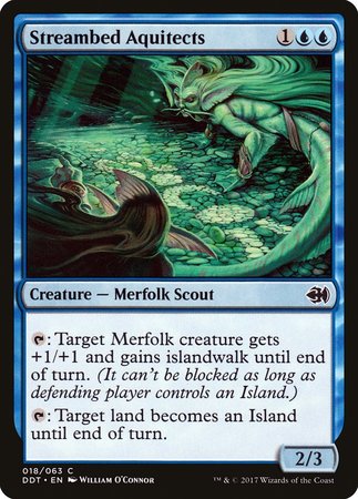 Streambed Aquitects [Duel Decks: Merfolk vs. Goblins] | Mega City Incorporated