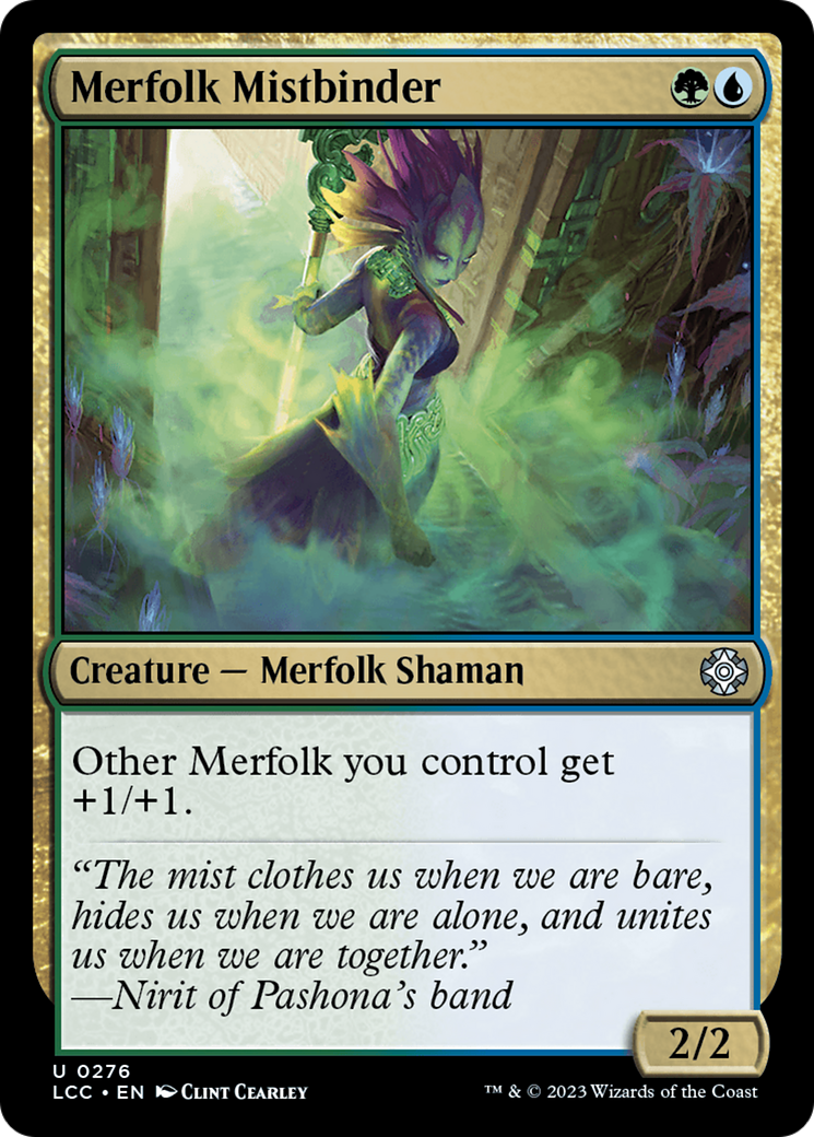 Merfolk Mistbinder [The Lost Caverns of Ixalan Commander] | Mega City Incorporated