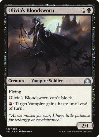 Olivia's Bloodsworn [Shadows over Innistrad] | Mega City Incorporated