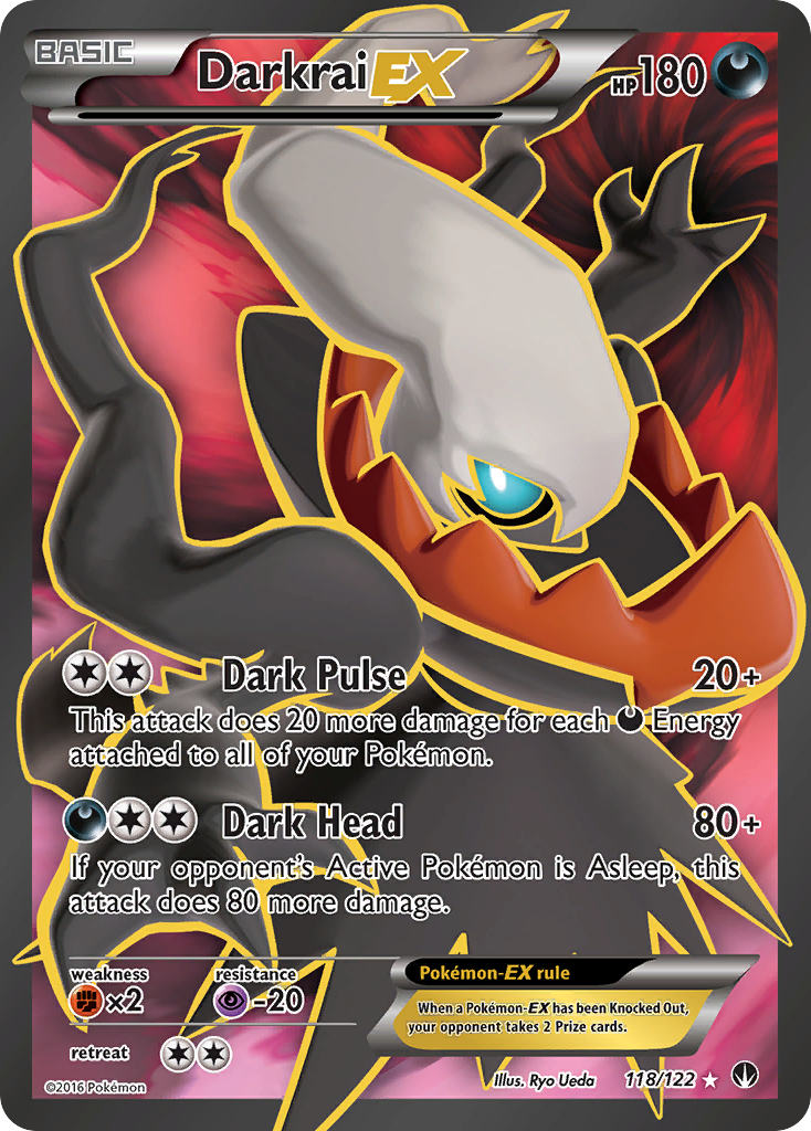 Darkrai EX (118/122) [XY: BREAKpoint] | Mega City Incorporated