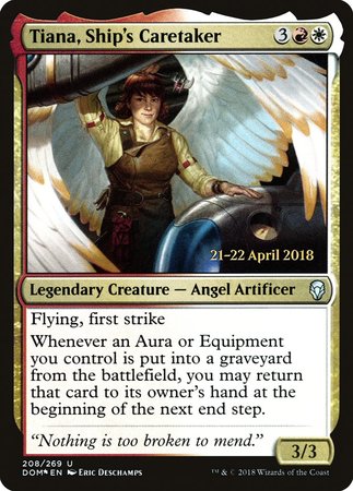 Tiana, Ship's Caretaker [Dominaria Promos] | Mega City Incorporated