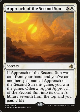 Approach of the Second Sun [Amonkhet] | Mega City Incorporated