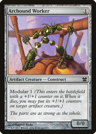 Arcbound Worker [Modern Masters] | Mega City Incorporated