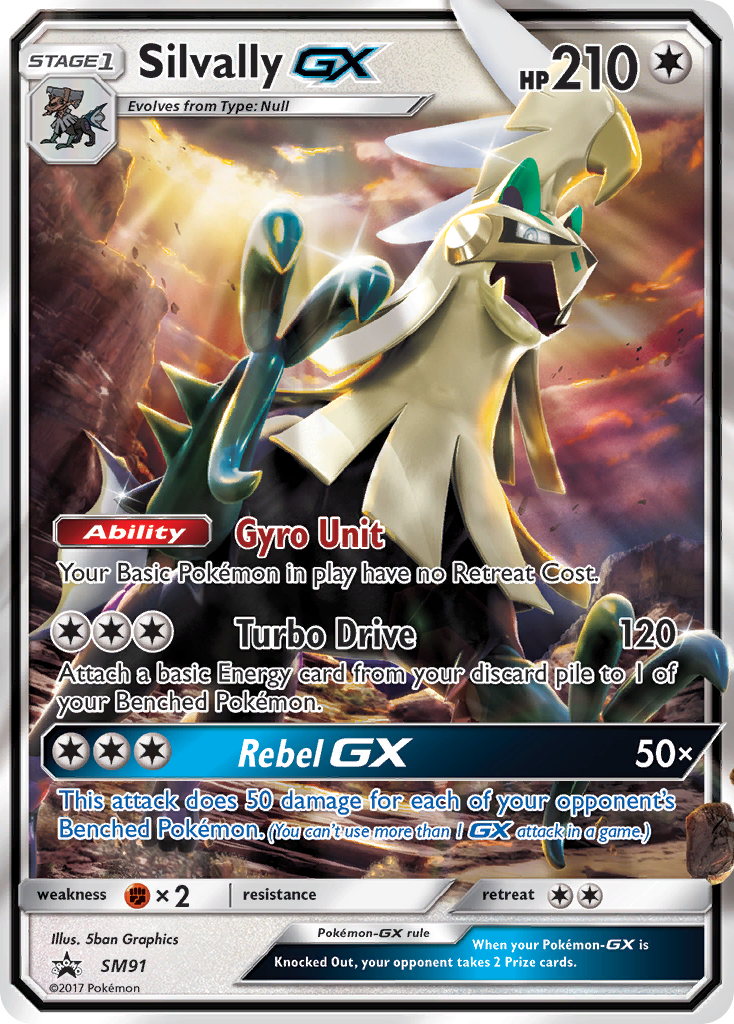 Silvally GX (SM91) [Sun & Moon: Black Star Promos] | Mega City Incorporated