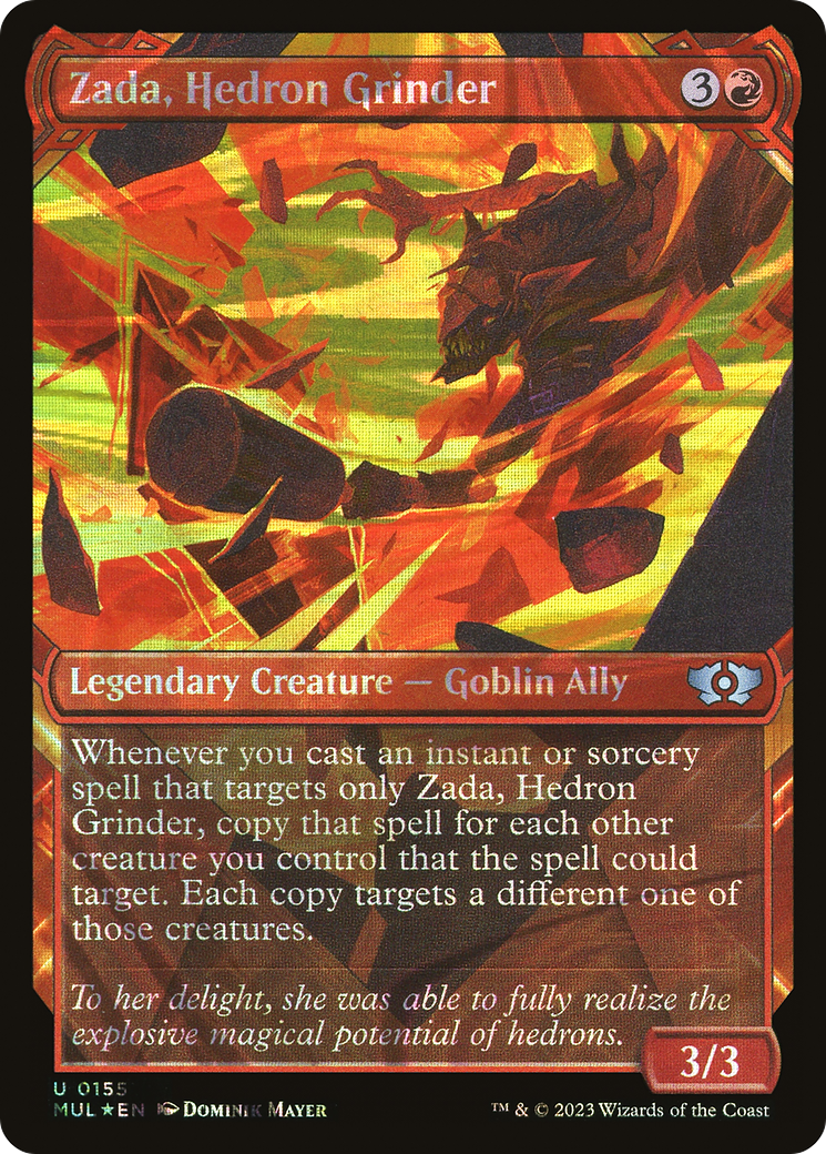 Zada, Hedron Grinder (Halo Foil) [Multiverse Legends] | Mega City Incorporated