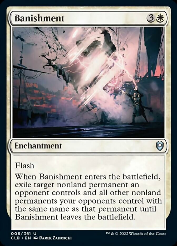 Banishment [Commander Legends: Battle for Baldur's Gate] | Mega City Incorporated