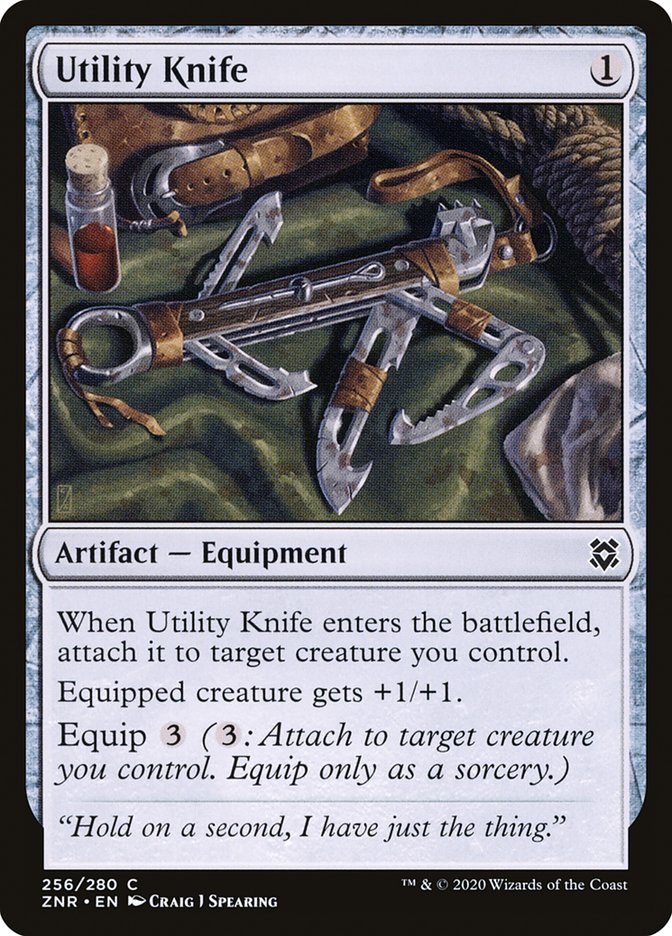 Utility Knife [Zendikar Rising] | Mega City Incorporated