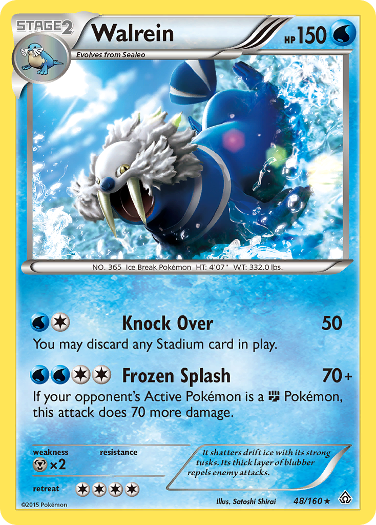 Walrein (48/160) [XY: Primal Clash] | Mega City Incorporated