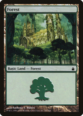 Forest (305) [Ravnica: City of Guilds] | Mega City Incorporated