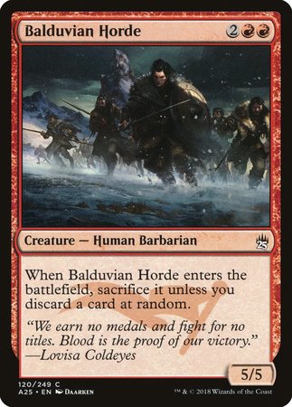 Balduvian Horde [Masters 25] | Mega City Incorporated