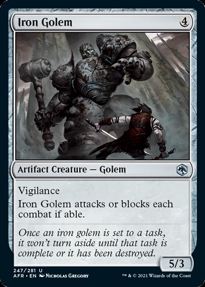 Iron Golem [Dungeons & Dragons: Adventures in the Forgotten Realms] | Mega City Incorporated