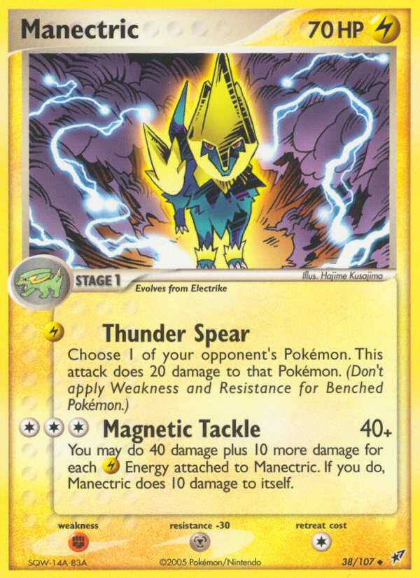 Manectric (38/107) [EX: Deoxys] | Mega City Incorporated