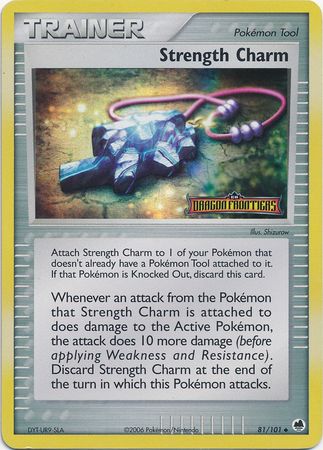 Strength Charm (81/101) (Stamped) [EX: Dragon Frontiers] | Mega City Incorporated