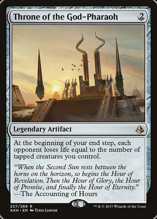 Throne of the God-Pharaoh [Amonkhet] | Mega City Incorporated