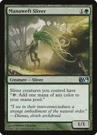 Manaweft Sliver [Magic 2014] | Mega City Incorporated