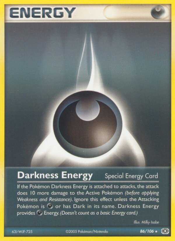 Darkness Energy (86/106) [EX: Emerald] | Mega City Incorporated