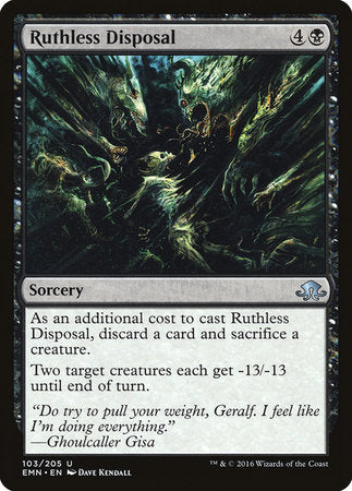 Ruthless Disposal [Eldritch Moon] | Mega City Incorporated