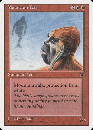 Mountain Yeti [Chronicles] | Mega City Incorporated
