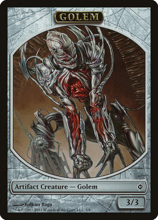 Golem Token [New Phyrexia Tokens] | Mega City Incorporated