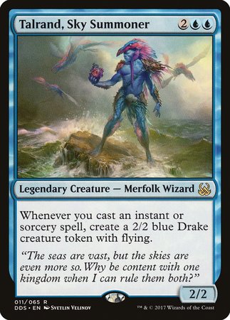 Talrand, Sky Summoner [Duel Decks: Mind vs. Might] | Mega City Incorporated