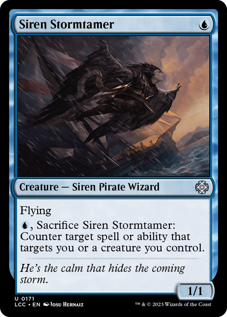 Siren Stormtamer [The Lost Caverns of Ixalan Commander] | Mega City Incorporated