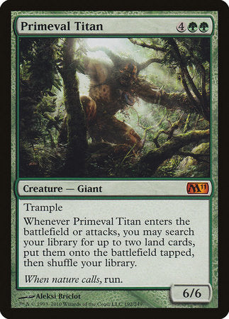 Primeval Titan [Magic 2011] | Mega City Incorporated