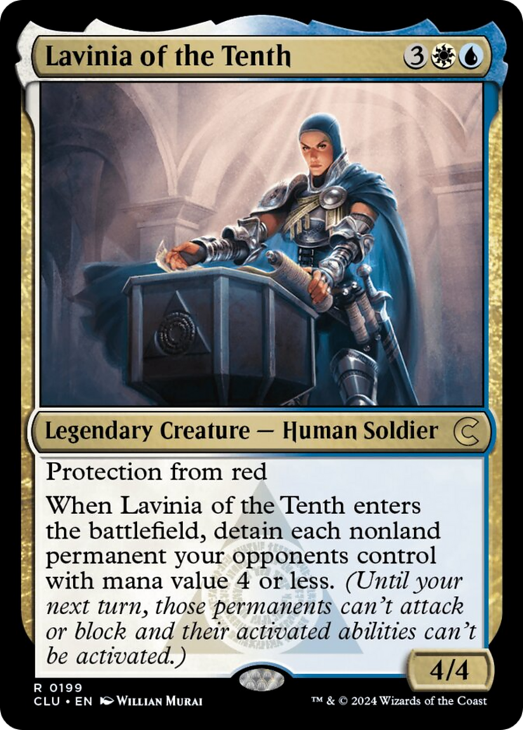 Lavinia of the Tenth [Ravnica: Clue Edition] | Mega City Incorporated