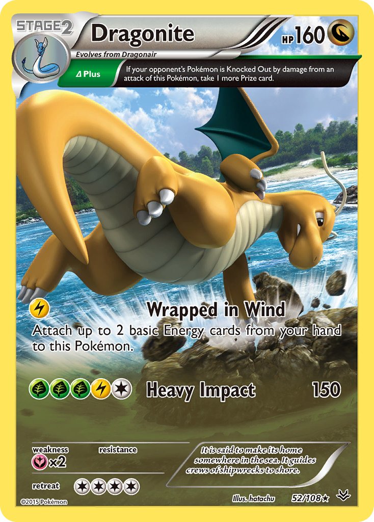 Dragonite (52/108) (Theme Deck Exclusive) [XY: Roaring Skies] | Mega City Incorporated