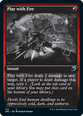 Play with Fire [Innistrad: Double Feature] | Mega City Incorporated